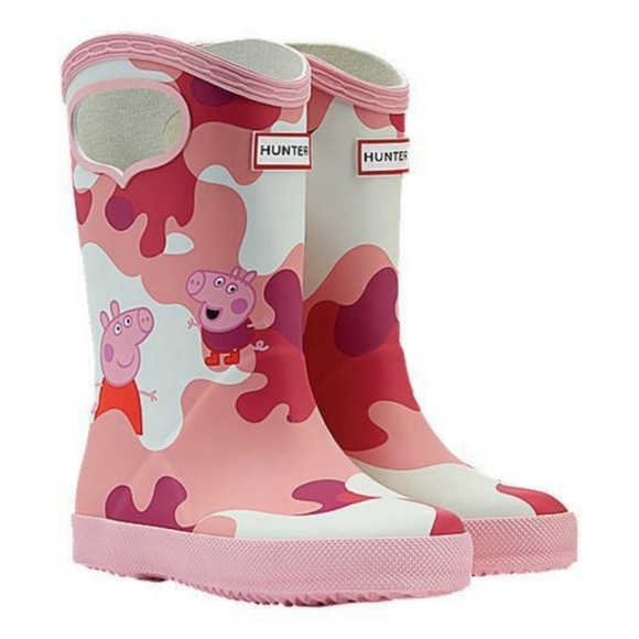 Hunter x Peppa Pig Classic Pull On Rain Boots - Picture 13 of 14
